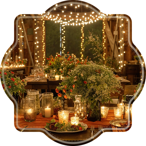 Des espaces pensés pour vos plus beaux moments